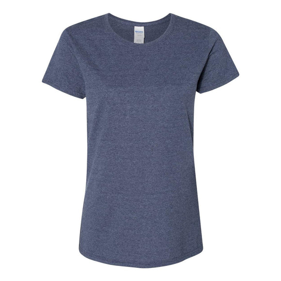 5000L Gildan Heavy Cotton™ Women’s T-Shirt Heather Navy