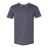 982 Anvil Lightweight V-Neck T-Shirt Heather Navy