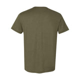 MO100 Hanes Modal Triblend T-Shirt Military Green Triblend