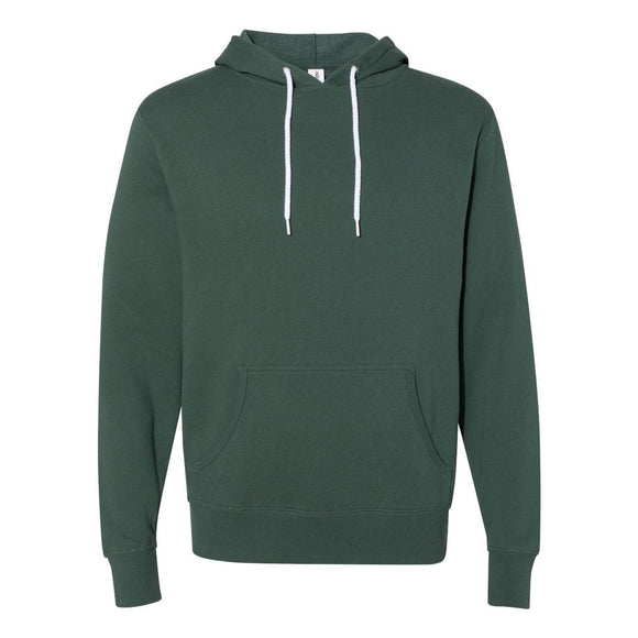 AFX90UN Independent Trading Co. Lightweight Hooded Sweatshirt Alpine Green