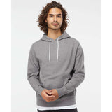 AFX90UN Independent Trading Co. Lightweight Hooded Sweatshirt Gunmetal Heather