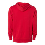 AFX90UN Independent Trading Co. Lightweight Hooded Sweatshirt Red