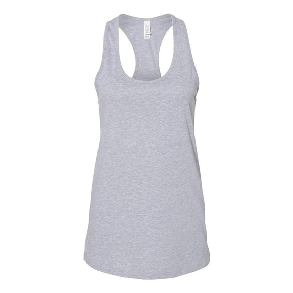 6008 BELLA + CANVAS Women's Jersey Racerback Tank Athletic Heather