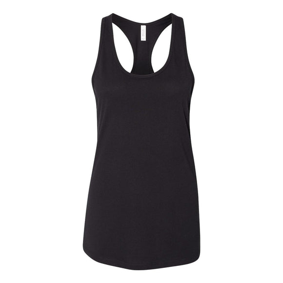 6008 BELLA + CANVAS Women's Jersey Racerback Tank Black