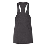 6008 BELLA + CANVAS Women's Jersey Racerback Tank Dark Grey Heather