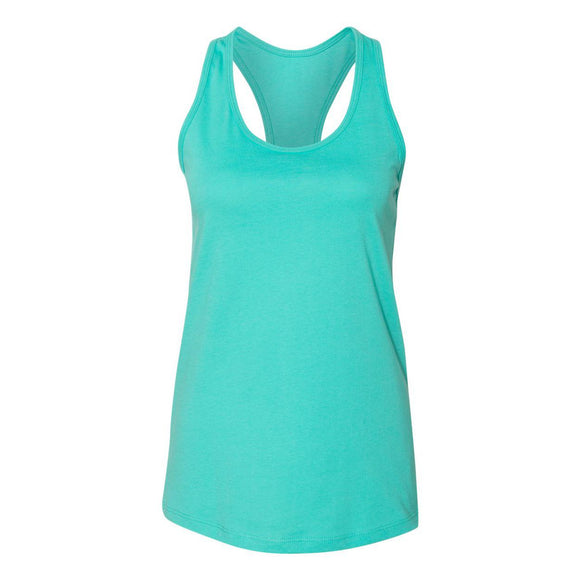 6008 BELLA + CANVAS Women's Jersey Racerback Tank Teal