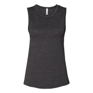 6003 BELLA + CANVAS Women's Jersey Muscle Tank Dark Grey Heather