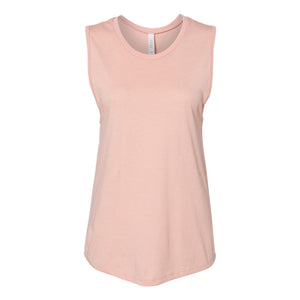 6003 BELLA + CANVAS Women's Jersey Muscle Tank Heather Peach