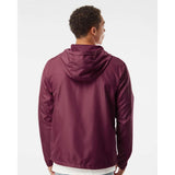 EXP54LWZ Independent Trading Co. Lightweight Windbreaker Full-Zip Jacket Maroon