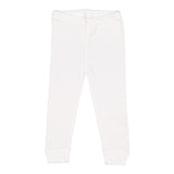 102Z Rabbit Skins Infant Baby Rib Pajama Pants White