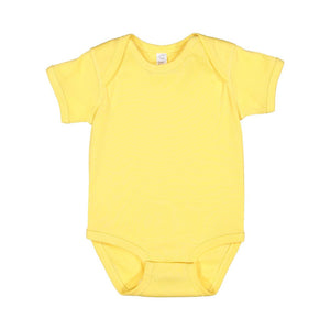 4400 Rabbit Skins Infant Baby Rib Bodysuit Butter