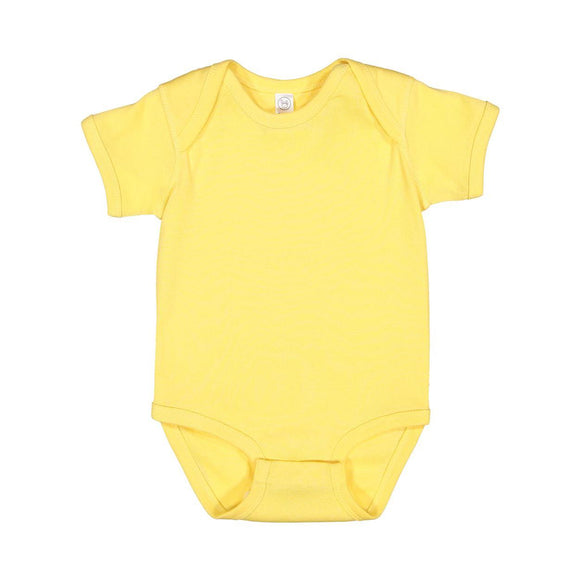 4400 Rabbit Skins Infant Baby Rib Bodysuit Butter