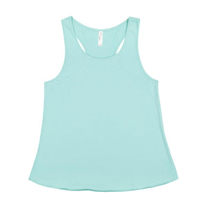 3521 LAT Women's Relaxed Premium Jersey Racerback Tank Chill