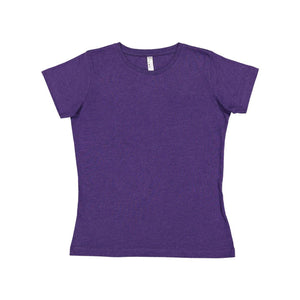 3580 LAT Women's Premium Jersey Tee Vintage Purple