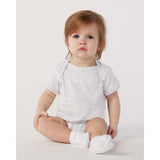 4424 Rabbit Skins Infant Fine Jersey Bodysuit Ash