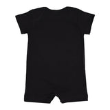 4486 Rabbit Skins Infant Premium Jersey T-Romper Black