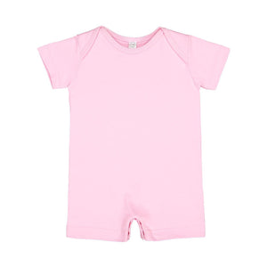 4486 Rabbit Skins Infant Premium Jersey T-Romper Pink