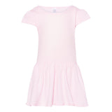 5320 Rabbit Skins Infant Baby Rib Dress Ballerina