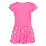 5320 Rabbit Skins Infant Baby Rib Dress Raspberry/ Raspberry Dot