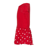 5320 Rabbit Skins Infant Baby Rib Dress Red/ Red Dot