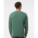 PRM3500 Independent Trading Co. Midweight Pigment-Dyed Crewneck Sweatshirt Pigment Alpine Green