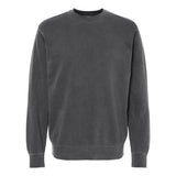 PRM3500 Independent Trading Co. Midweight Pigment-Dyed Crewneck Sweatshirt Pigment Black