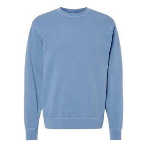 PRM3500 Independent Trading Co. Midweight Pigment-Dyed Crewneck Sweatshirt Pigment Light Blue