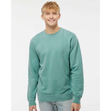 PRM3500 Independent Trading Co. Midweight Pigment-Dyed Crewneck Sweatshirt Pigment Mint