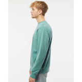 PRM3500 Independent Trading Co. Midweight Pigment-Dyed Crewneck Sweatshirt Pigment Mint