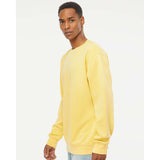 PRM3500 Independent Trading Co. Midweight Pigment-Dyed Crewneck Sweatshirt Pigment Yellow