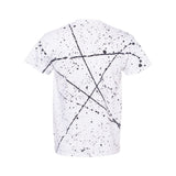 200SL Dyenomite Splatter Tee White/ Black