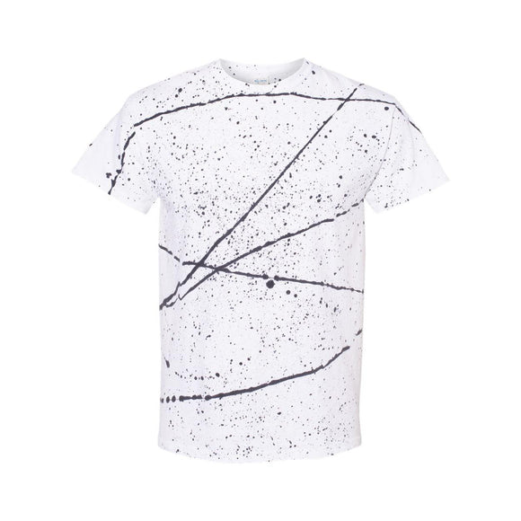 200SL Dyenomite Splatter Tee White/ Black