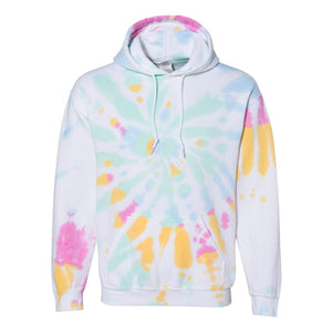 680VR Dyenomite Blended Hooded Tie-Dyed Sweatshirt Devine