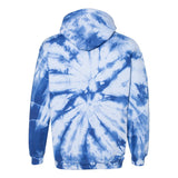 680VR Dyenomite Blended Hooded Tie-Dyed Sweatshirt Royal