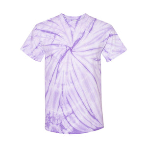 200CY Dyenomite Cyclone Pinwheel Tie-Dyed T-Shirt Lavender