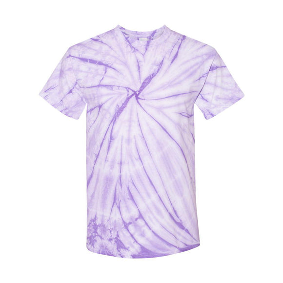 200CY Dyenomite Cyclone Pinwheel Tie-Dyed T-Shirt Lavender