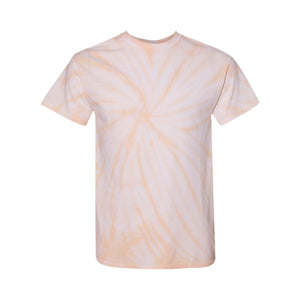 200CY Dyenomite Cyclone Pinwheel Tie-Dyed T-Shirt Peach