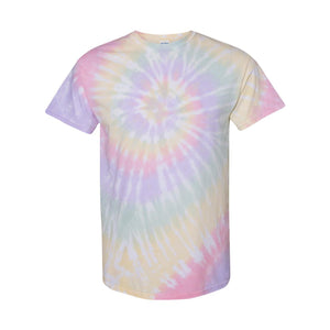 200MS Dyenomite Multi-Color Spiral Tie-Dyed T-Shirt Hazy Rainbow