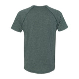 2050 Next Level Unisex Mock Twist Raglan T-Shirt Forest Green