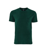 3605 Next Level Unisex Cotton Pocket T-Shirt Forest Green