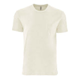 3605 Next Level Unisex Cotton Pocket T-Shirt Natural