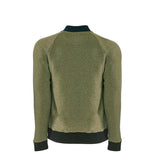 9700 Next Level Unisex Malibu Bomber Jacket Heather Military Green