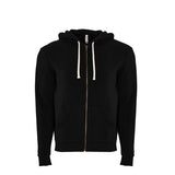 9602 Next Level Unisex Santa Cruz Full-Zip Hoodie Black