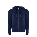 9602 Next Level Unisex Santa Cruz Full-Zip Hoodie Midnight Navy