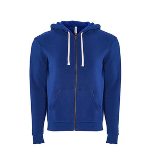 9602 Next Level Unisex Santa Cruz Full-Zip Hoodie Royal