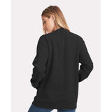 9001 Next Level Unisex Santa Cruz Pocket Crewneck Sweatshirt Black