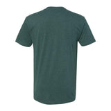 6410 Next Level Unisex Sueded T-Shirt Heather Forest Green