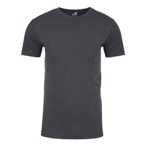 6410 Next Level Unisex Sueded T-Shirt Heather Metal