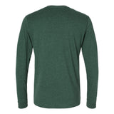 6411 Next Level Unisex Sueded Long Sleeve T-Shirt Heather Forest Green