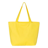 Q611 Q-Tees 25L Zippered Tote Yellow